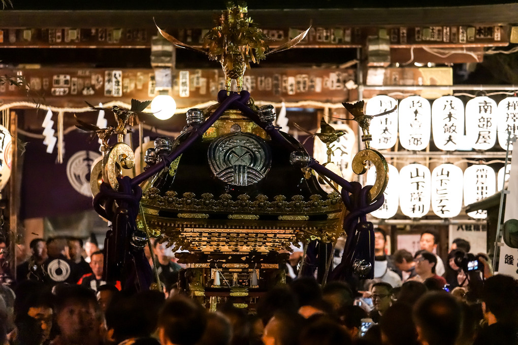 下谷神社大祭 ～ 本社神輿渡御 その２ 町内巡航～御徒町～宮入り後 ～