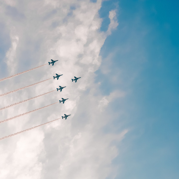 Blue Impulse over Tokyo