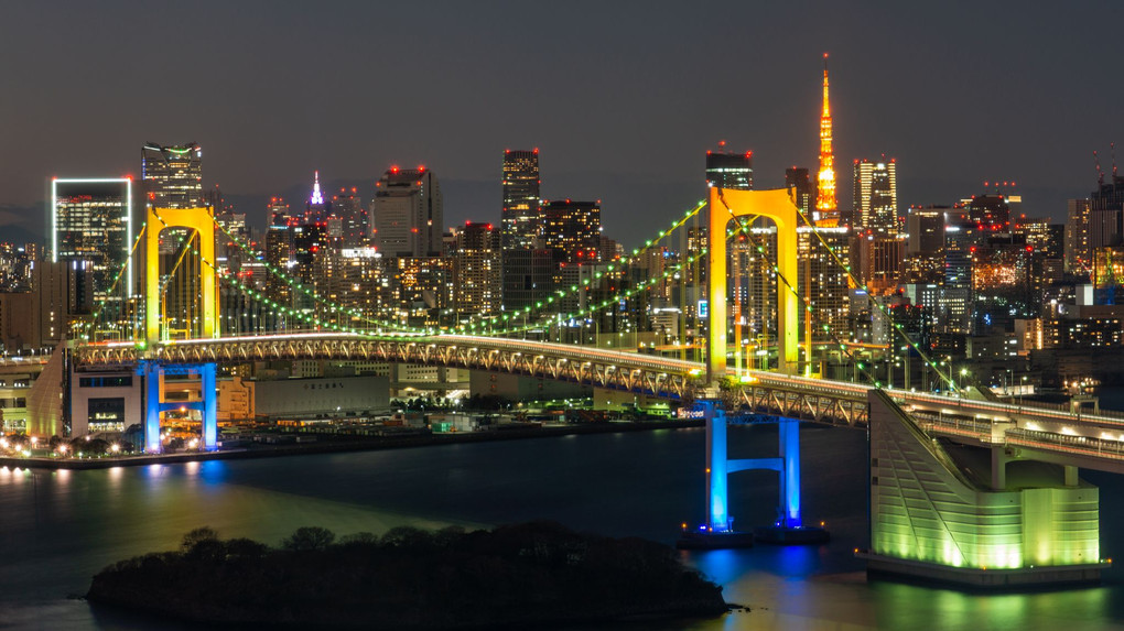 SUNSET IN ODAIBA