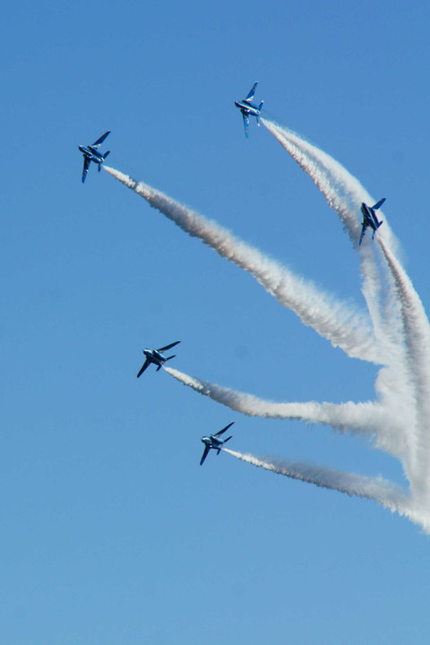 入間航空祭2015　ブルーインパルス