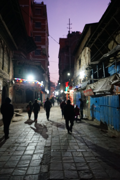 Thamel at Kathmandu in Nepal