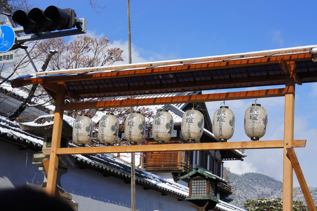 初詣は善光寺へ