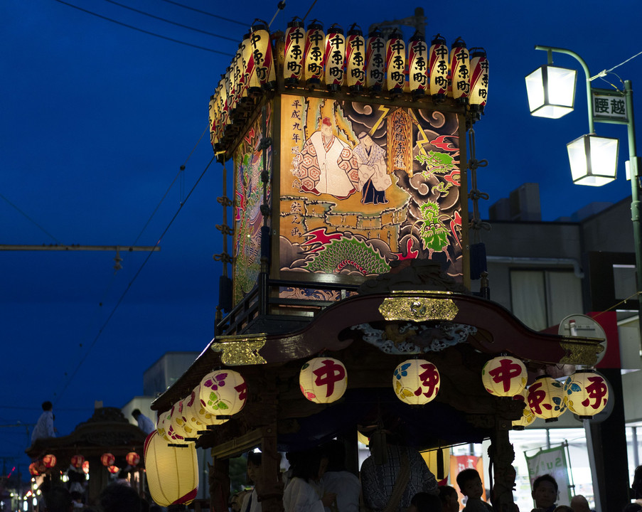 腰越小動神社の天王祭 