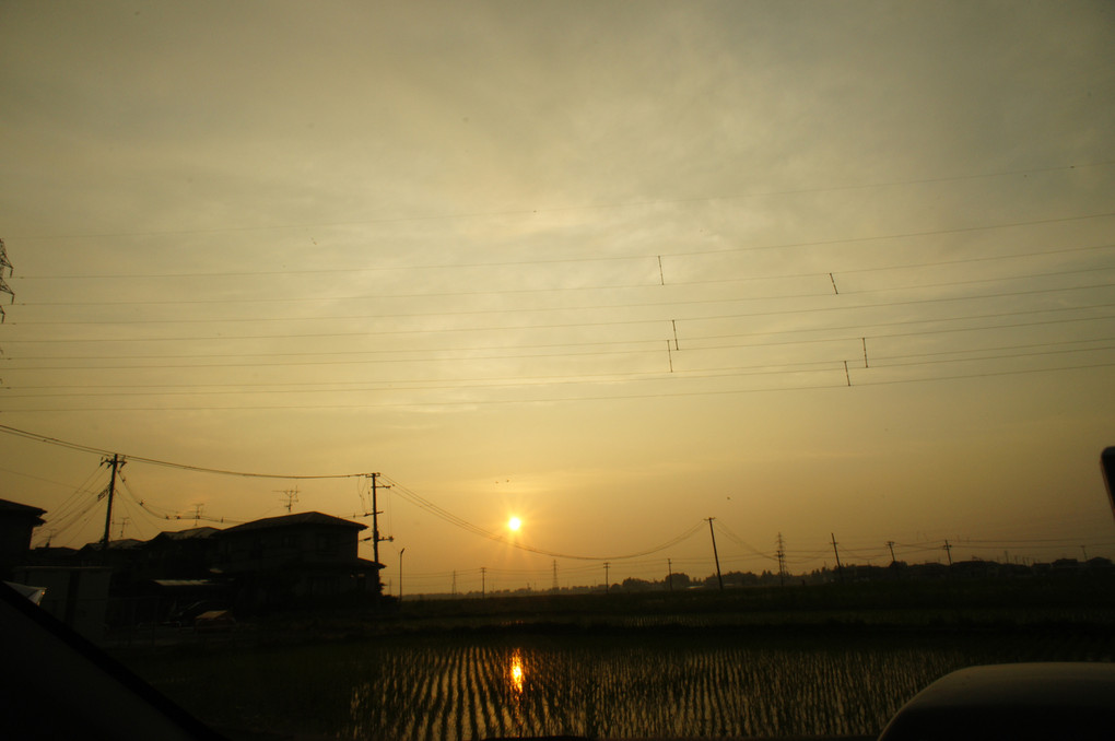 夕焼け