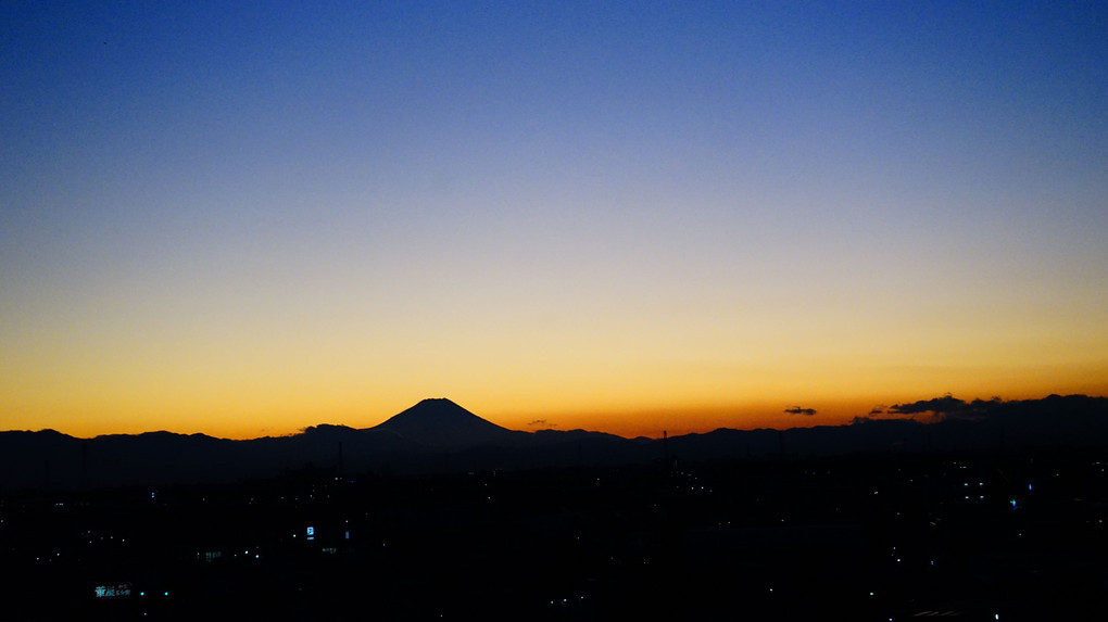 Mt.Fuji はもえている！