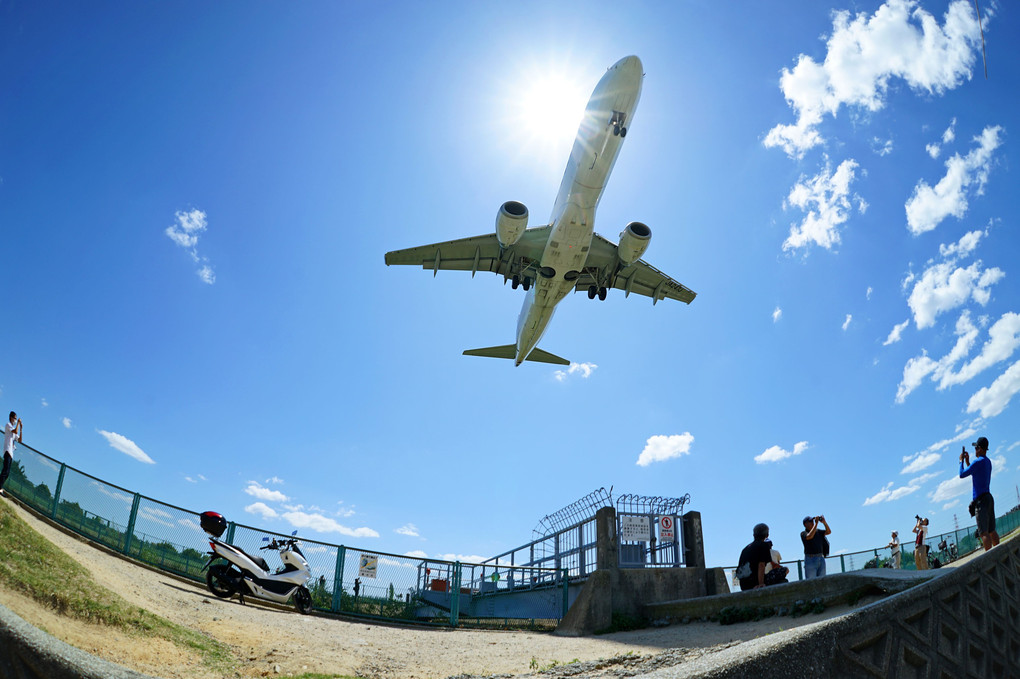 青空に気持ちよく