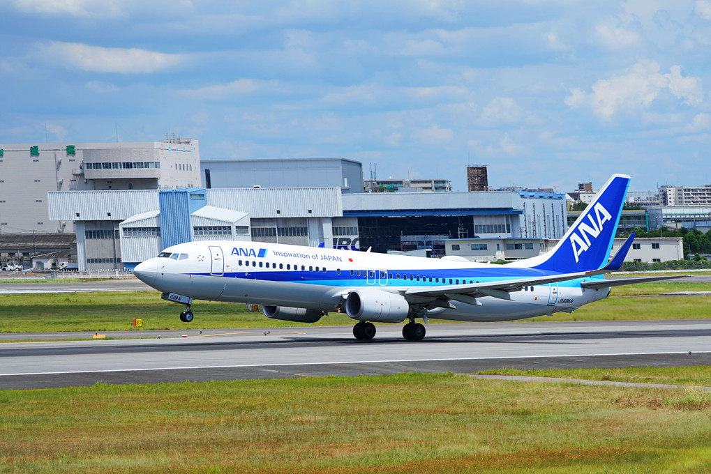 ボーイング737離陸