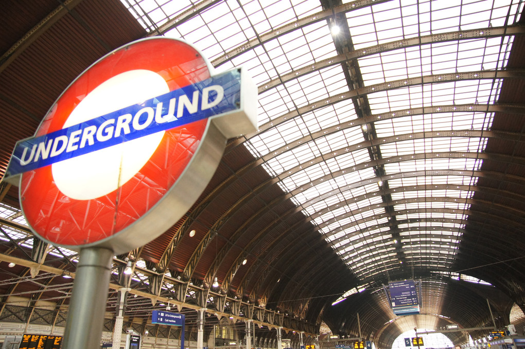 20120213 Paddington Station in London