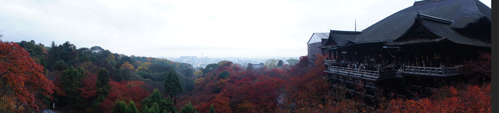 清水寺パノラマ