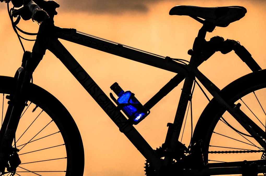 Blue Bottle and Bicycle