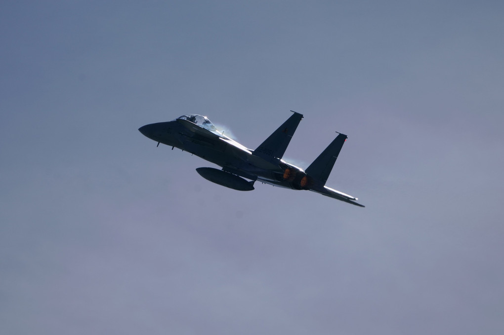 芦屋基地航空祭　F-15（シルエット編）
