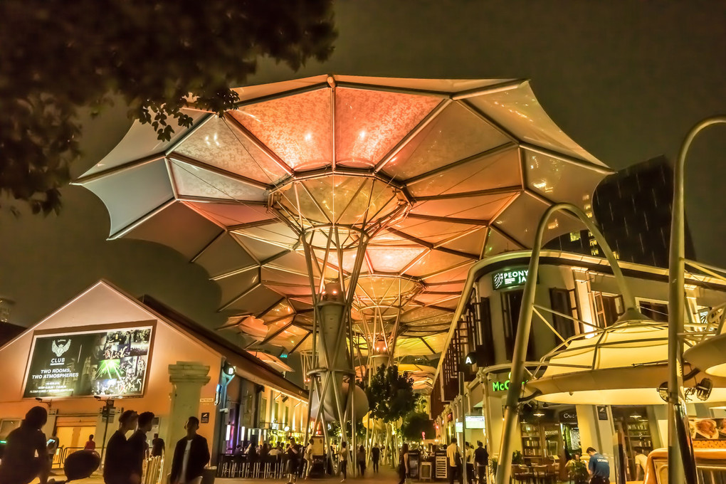 シンガポール最大の夜遊びスポット！クラーク・キーの夜景5選