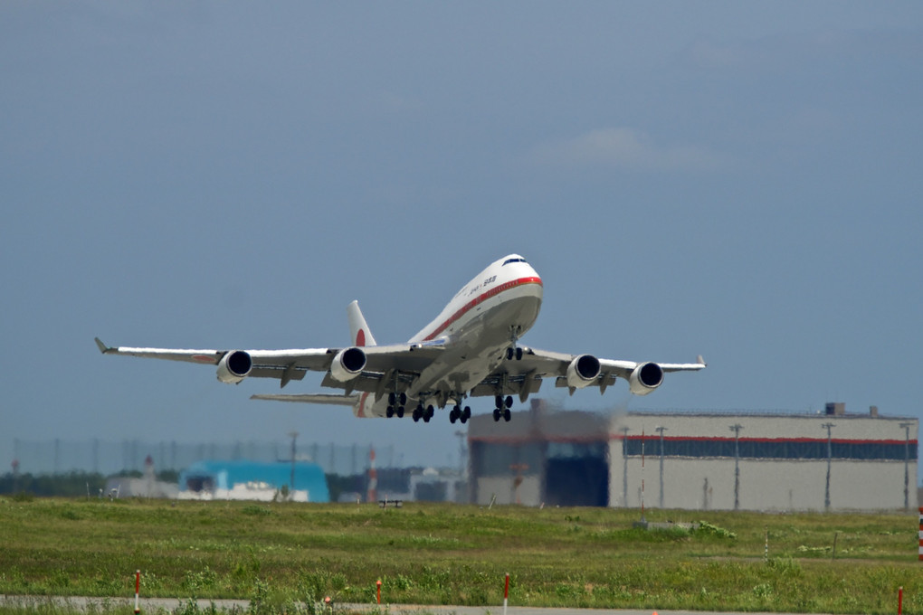 今日の政府専用機