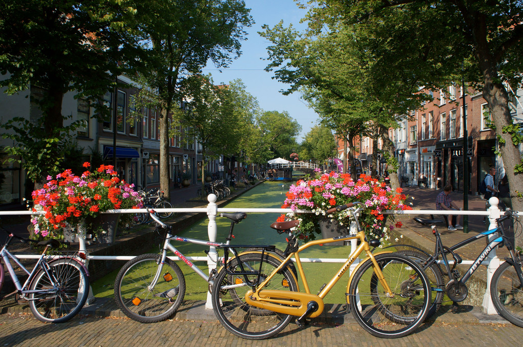 Delftの街角