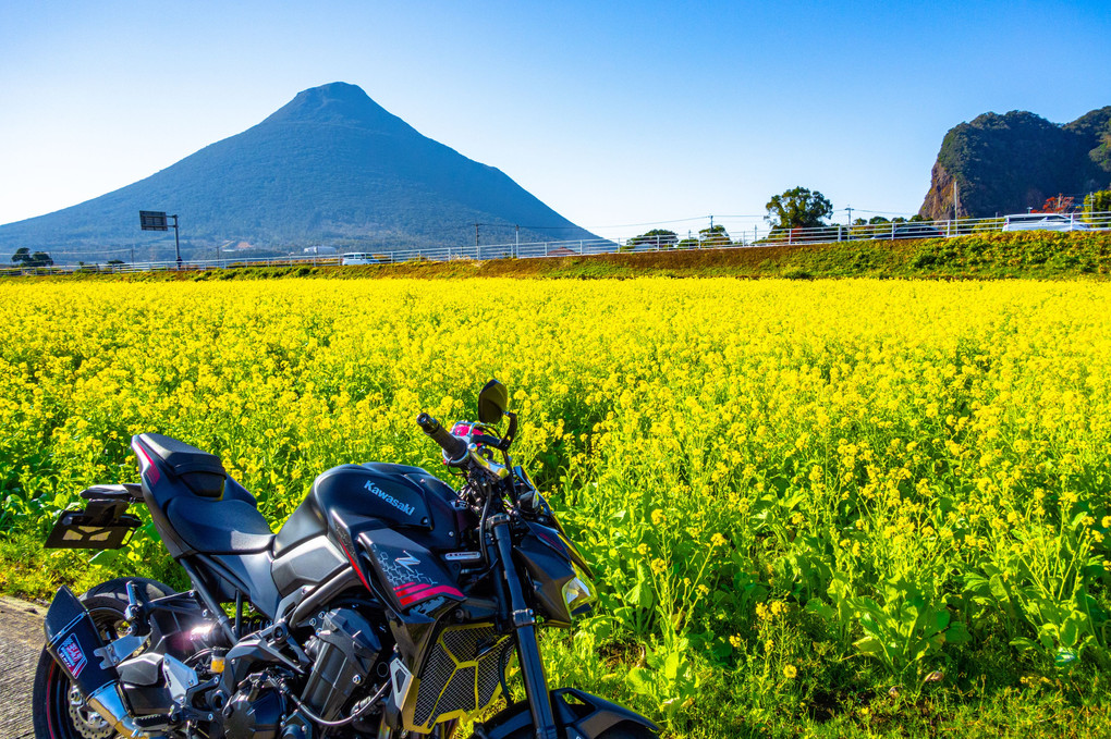 RX１００で切り取るバイクのある風景