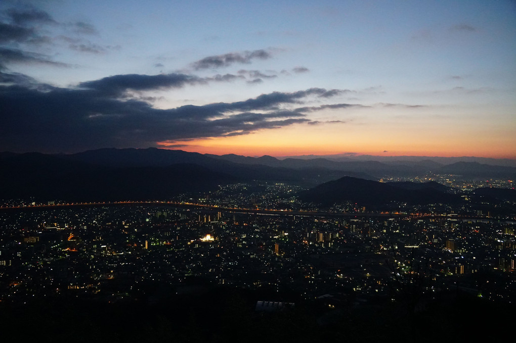 武田山　初日の出