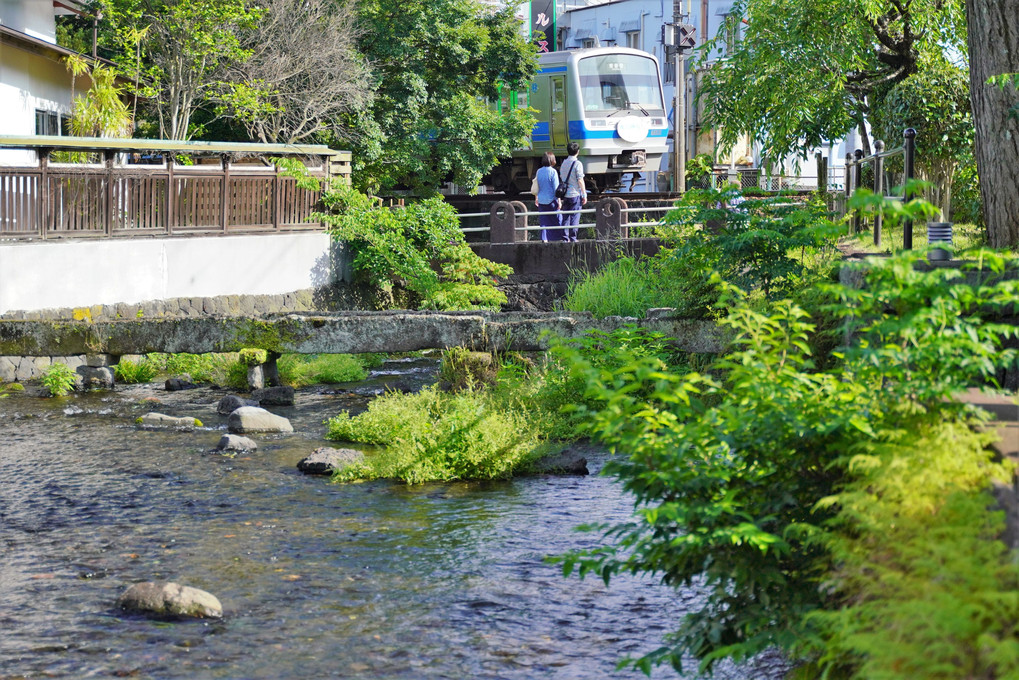 水が湧く街