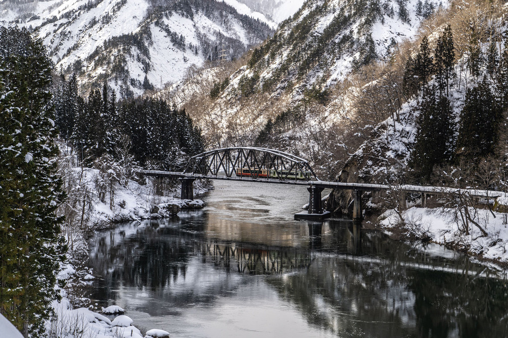 雪の第四橋梁