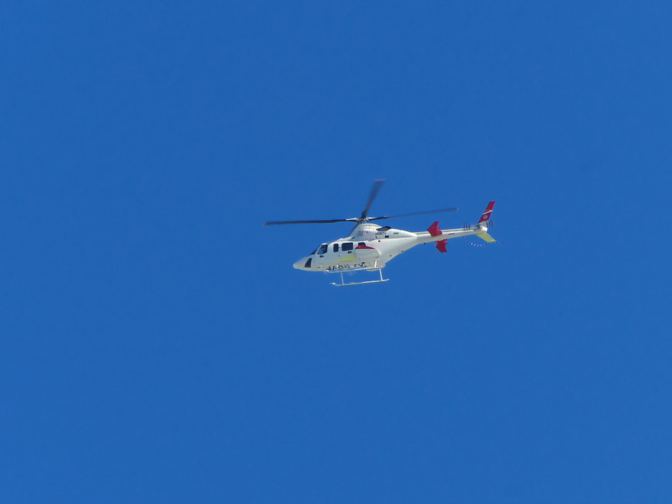 雪レフその２・JA05TV／中日本航空　Bell430