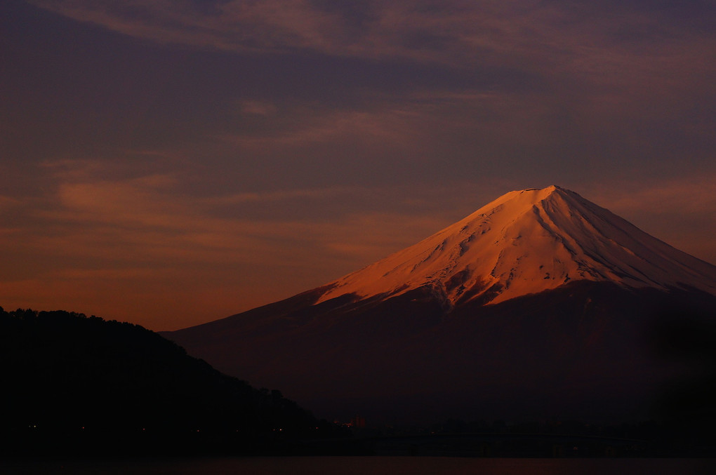 Fuji in the early morning