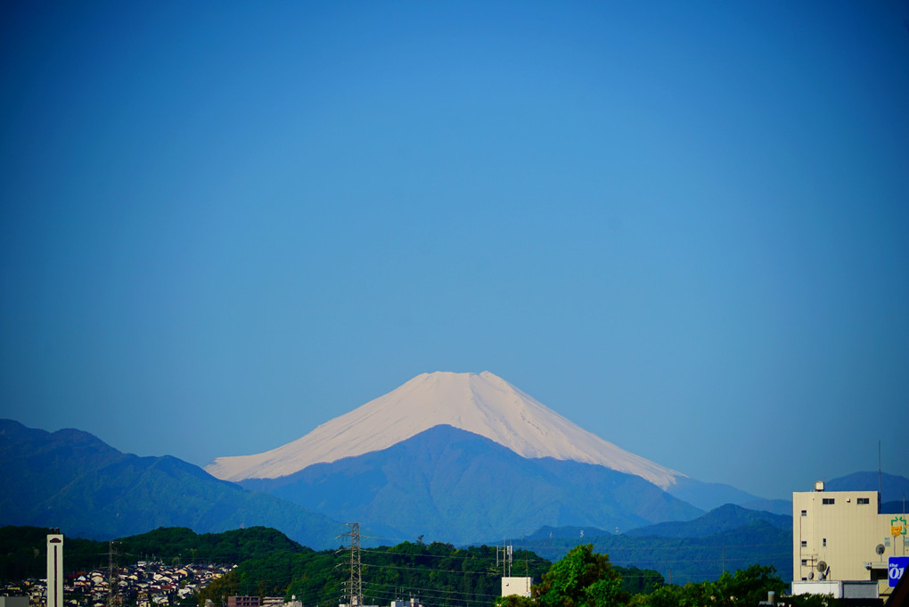 憲法記念日の富士山