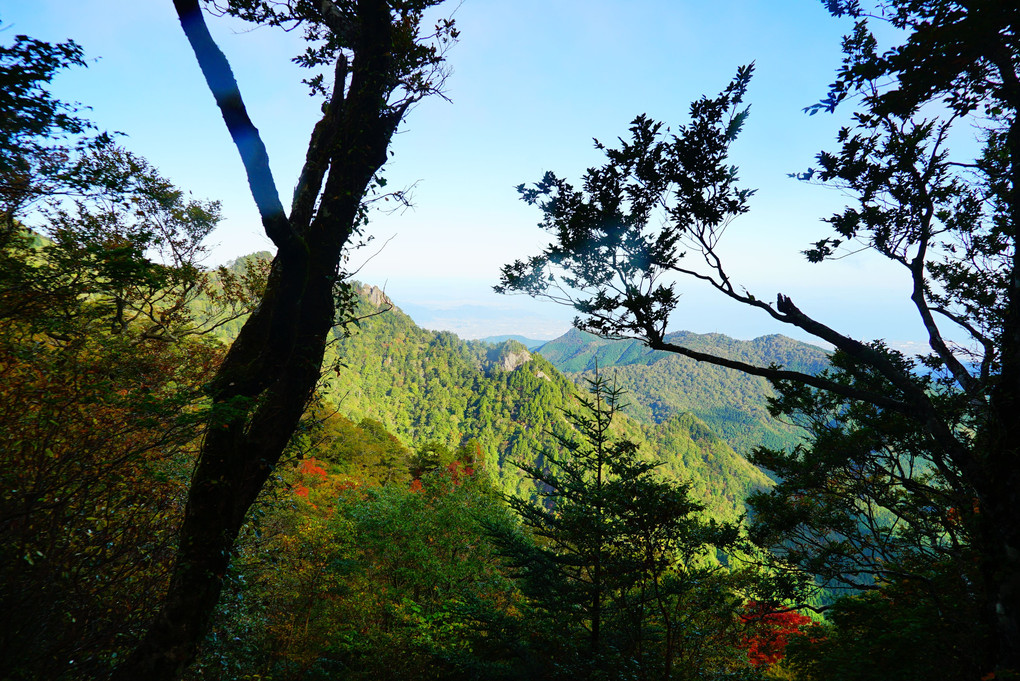 日本百名山　石鎚山
