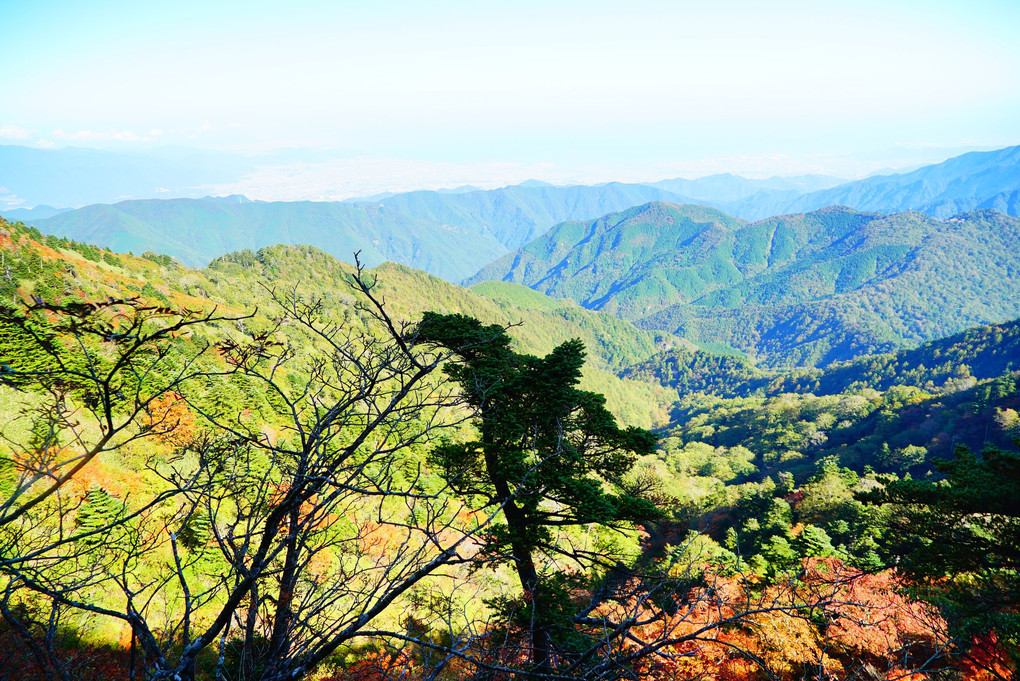 日本百名山　石鎚山