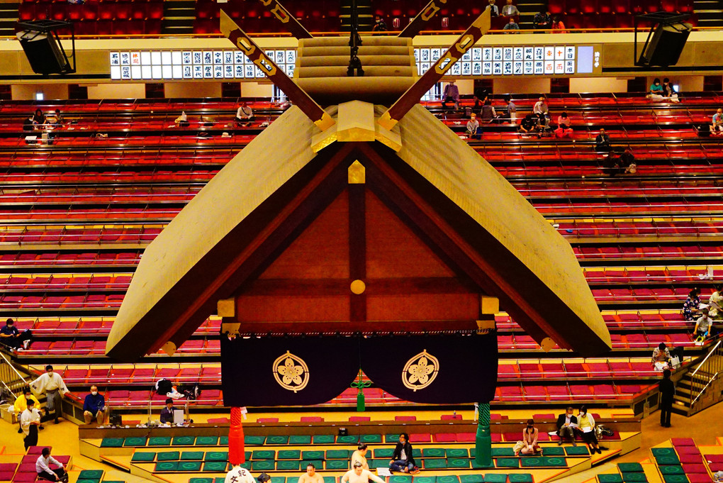 大相撲五月場所13日目の観戦に行きました。