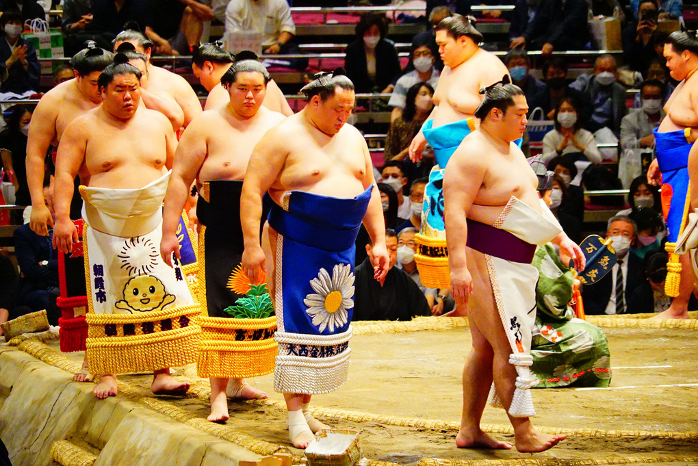 大相撲五月場所13日目の観戦に行きました。 