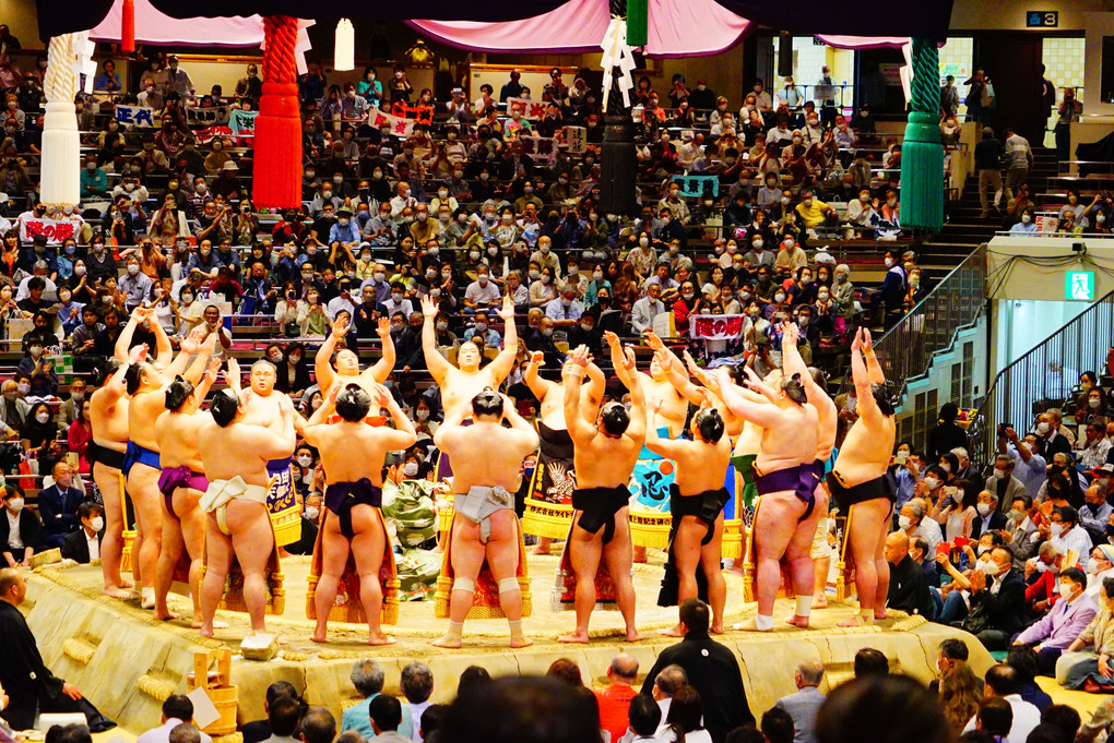 大相撲五月場所13日目の観戦に行きました。 