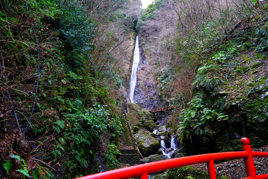 日本の滝百選【 酒水の滝 】蛇水の滝 