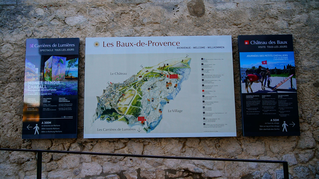 2013年10月6日　レ・ボー・ド・プロヴァンス　フランスの最も美しい村