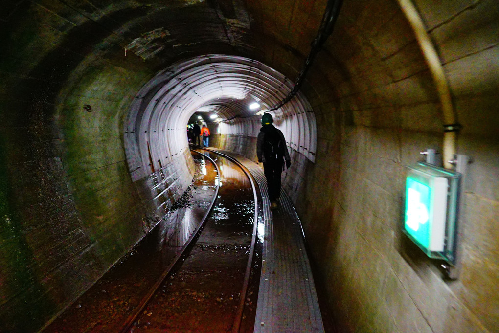 2018年11月11日　欅平駅→竪坑エレベーター→欅平上部駅→パノラマ展望台