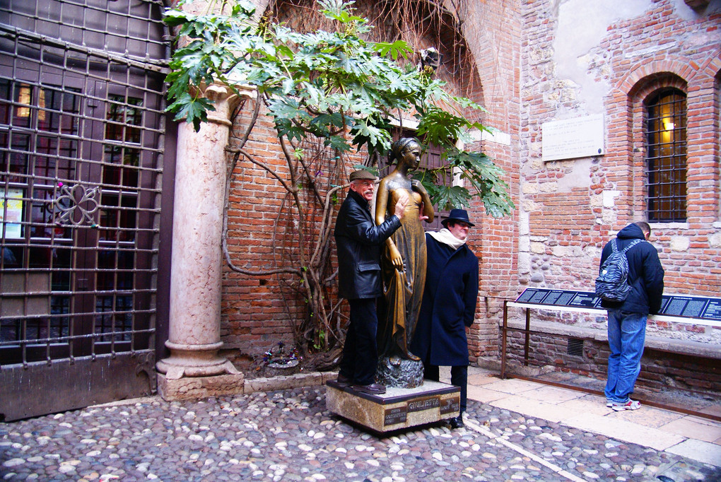 2010年2月8日　ロミオとジュリエットの街　世界遺産ヴェローナ