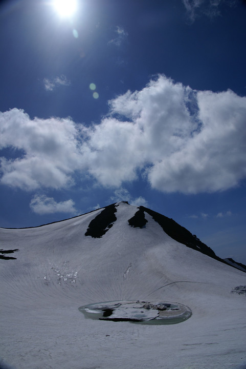 2008年6月1日　乗鞍岳　標高 3,026.m 日本一登り易い 3,000.m 峰