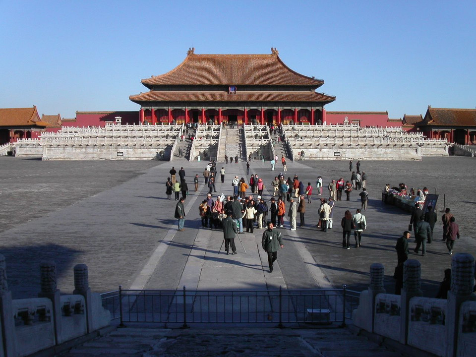 2002年10月24日　中国　北京　故宮