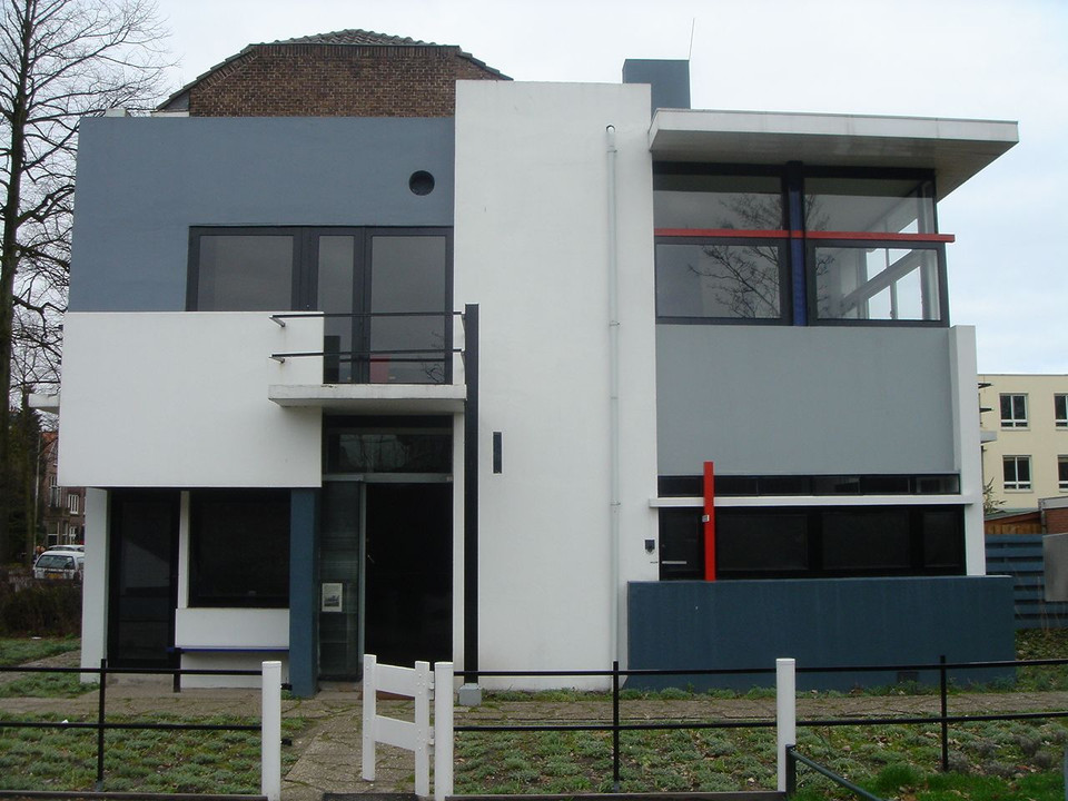 2006年4月3日　世界遺産　シュレーダー邸　1924年　リートフェルト設計