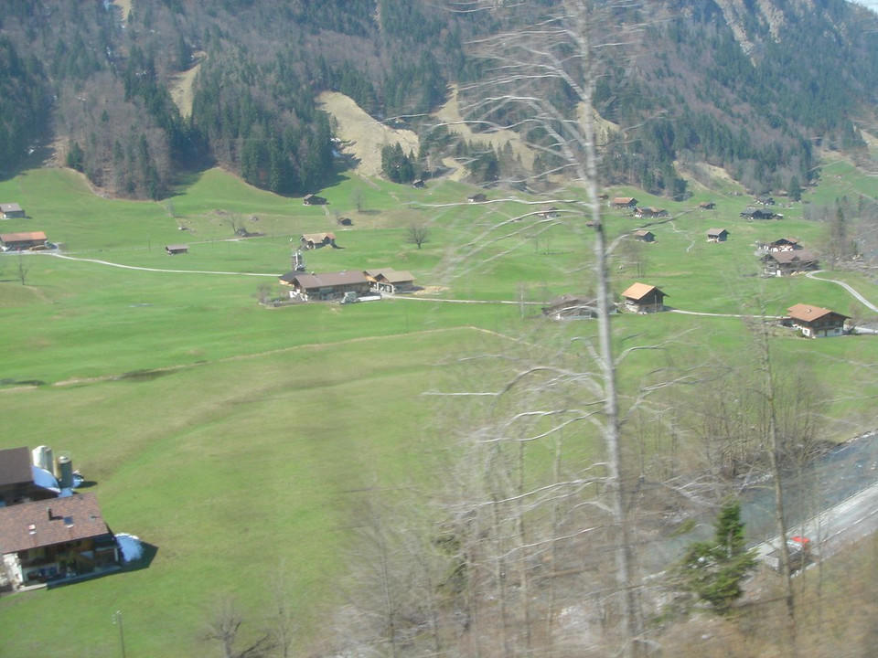 2006年4月7日　イタリア・コモ → スイス・ベルン 列車旅