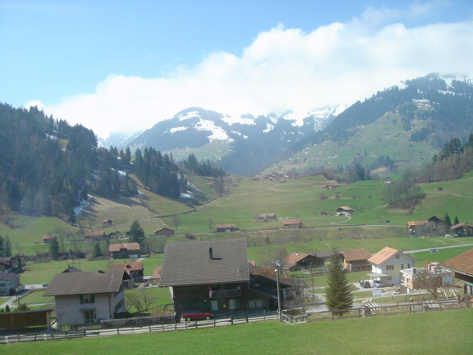 2006年4月7日　イタリア・コモ → スイス・ベルン 列車旅