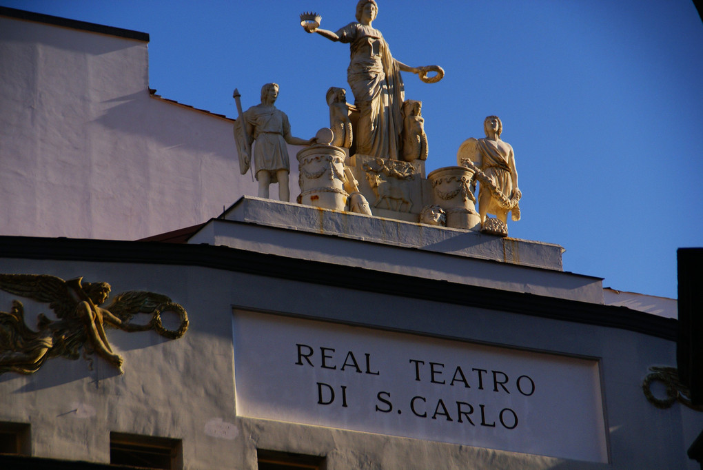 2010年10月3日　ナポリ　 REAL TEATRO DI S.CARLO　