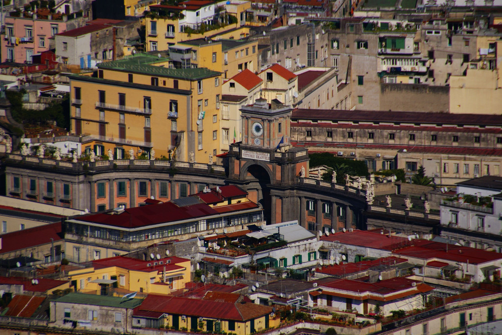 2010年10月4日　イタリア　ナポリ　サンテルモ城より望む