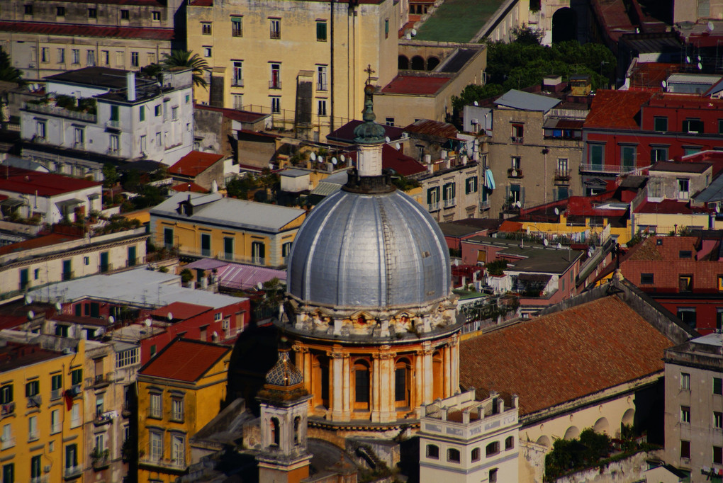 2010年10月4日　イタリア　ナポリ　サンテルモ城より望む 