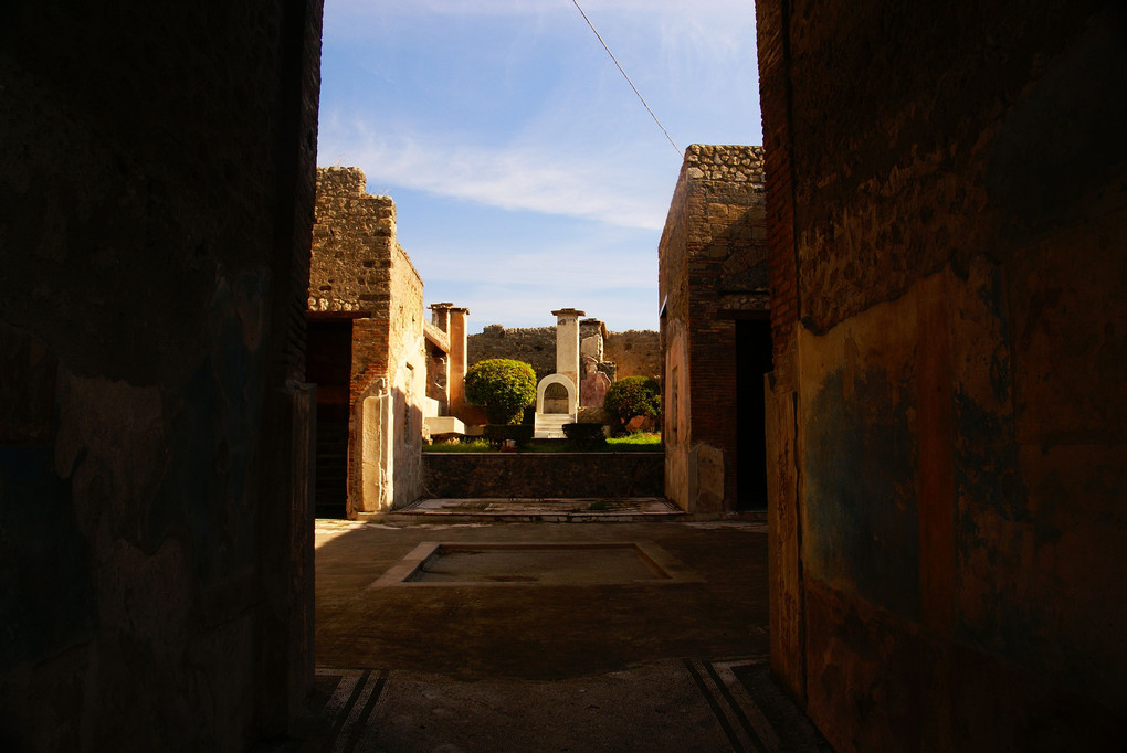2010年10月3日　イタリア　ナポリ　ポンペイ遺跡