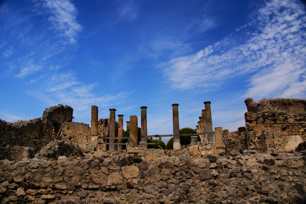 2010年10月3日　イタリア　ナポリ　ポンペイ遺跡