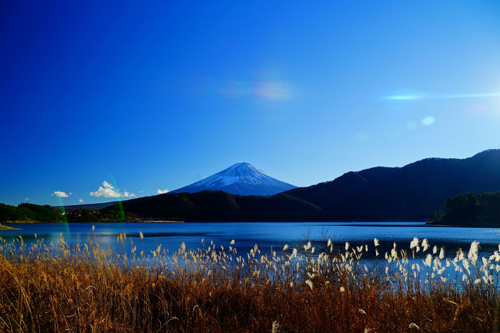 令和三年　元旦　富士山初詣　河口湖  