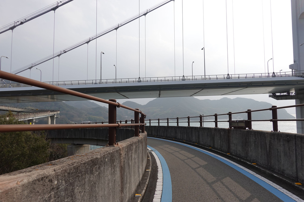 サイクリストの聖地　　しまなみ海道サイクリングロード