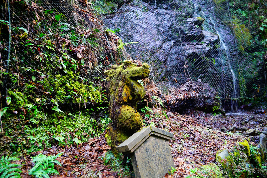 日本の滝百選【 酒水の滝 】蛇水の滝