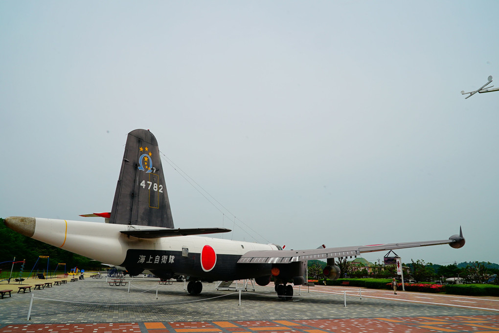 岐阜かかみがはら航空宇宙博物館　　空宙博そらはく　P-2J 対潜哨戒機 