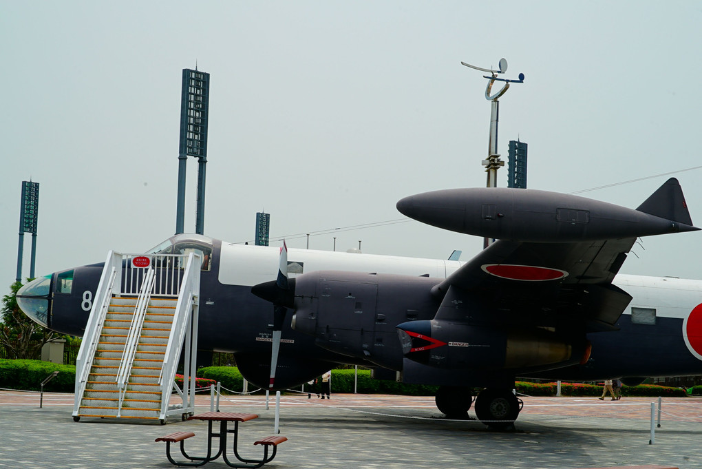 岐阜かかみがはら航空宇宙博物館　　空宙博そらはく　P-2J 対潜哨戒機 