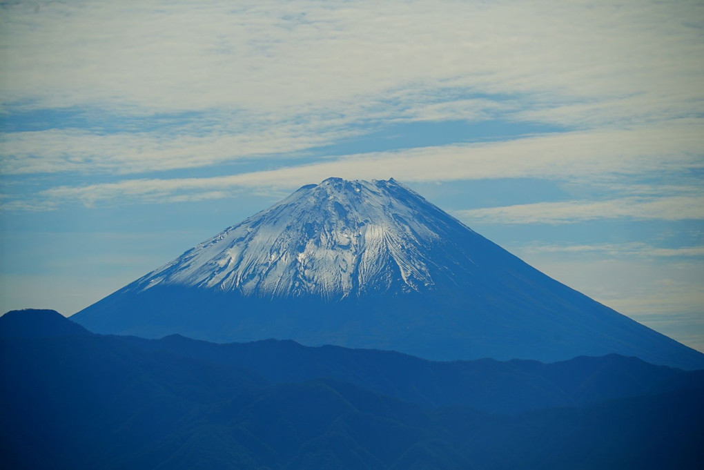 双葉SAより望む富士山